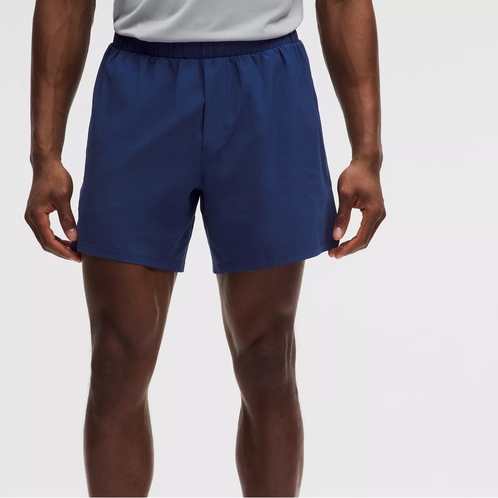 lululemon athletica Men’s Athletic Shorts — Deep Blue